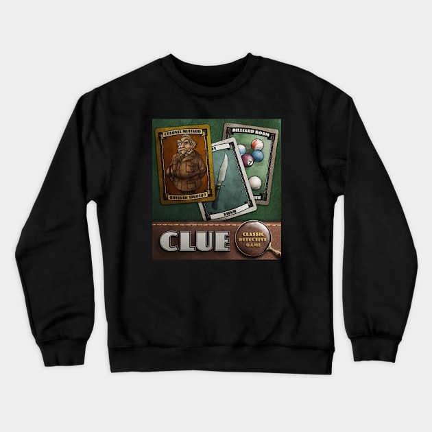 Clue movie t-shirt Crewneck Sweatshirt by Great wallpaper 